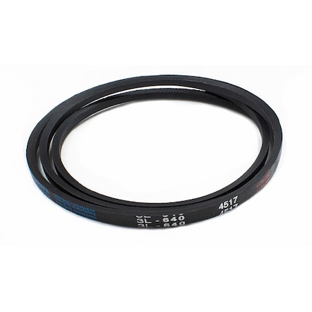 D&D 3L640 FHP V-Belt, 64 in Outside Length, 3/8 in Top Width, 7/32 in Thickness, 1 Ribs 3L640